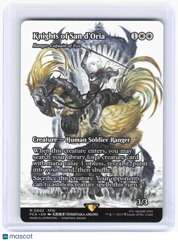 FINAL FANTASY: Through the Ages Knights of San d'Oria (Showcase) Non-Foil Mythic #2