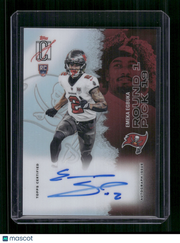 2025 Topps Signature Class Emeka Egbuka #105 Chrome Auto