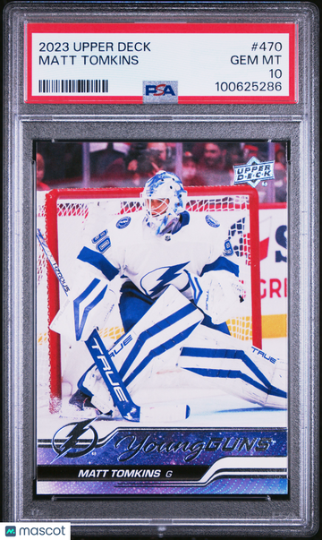 2023 Upper Deck Matt Tomkins #470 PSA 10
