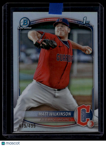 2025 Bowman Matt Wilkinson #BCP-145 Chrome Prospects Refractor SN