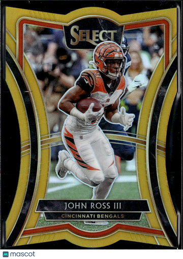 2020 Panini Select Prizm Premier Level John Ross III #127 Gold /10