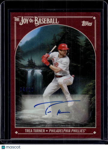 2023 Topps The Joy of Baseball Trea Turner #14F /10