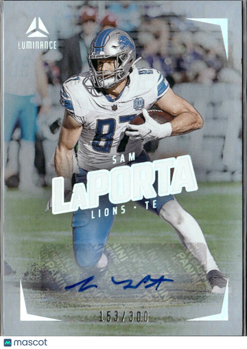 2024 Panini Luminance Football Sam LaPorta #23 /300