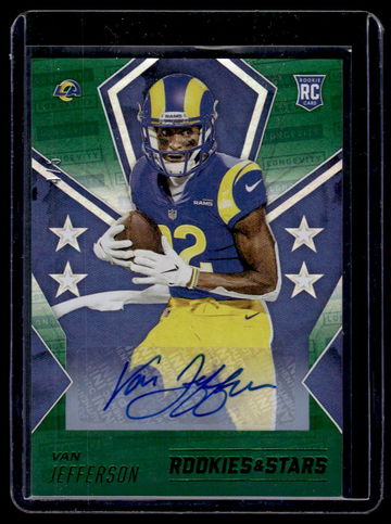 2020 Panini Rookies & Stars Longevity Van Jefferson #130 RC Auto