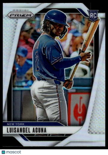 2025 Panini Prizm Baseball Luisangel Acuna #295 Silver