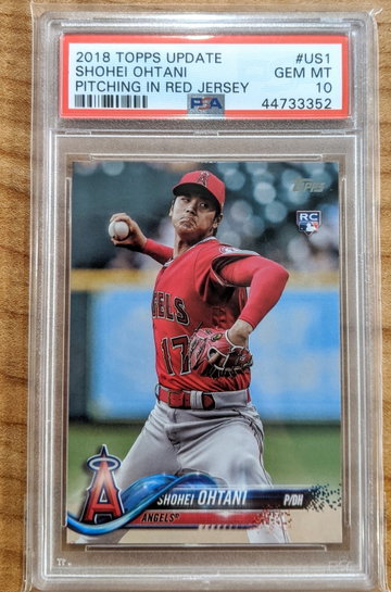 2018 Topps Update US1 Shohei Ohtani RC Rookie