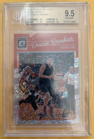 2016 optic holo Devin Booker white sparkle 