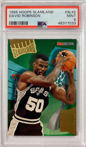 1995 Hoops Slamland David Robinson PSA 9 Mint #SL42