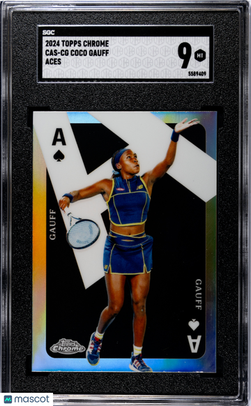 2024 Topps Chrome Coco Gauff #CAS-CG Aces SGC 9