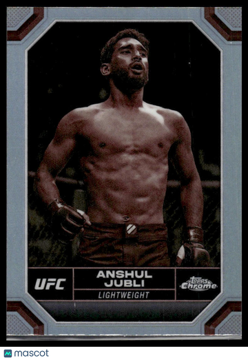 2024 Topps Chrome UFC Anshul Jubli #18 RC