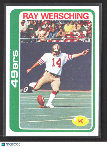 1986 Topps Ray Wersching #356