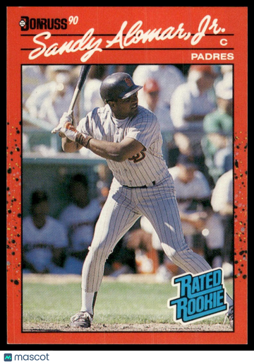 1990 Donruss Sandy Alomar, Jr. #30