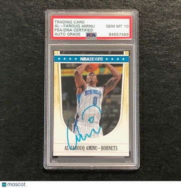 2012 2011-12 Panini Al-Farouq Aminu #86 NBA Hoops PSA 10