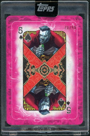2025 Topps Marvel Mint Colossus Gambits Deck Playing Card /99