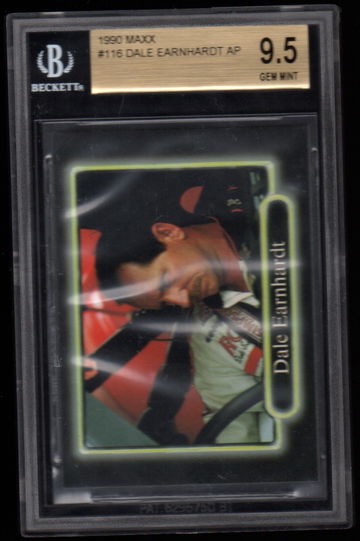 1990 Maxx Dale Earnhardt SR #116 NASCAR BGS 9.5 Gem-Mint
