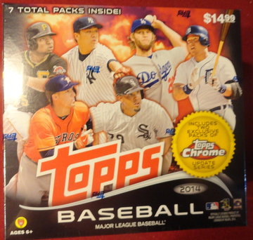 2014 Topps Chrome Update Mega Box