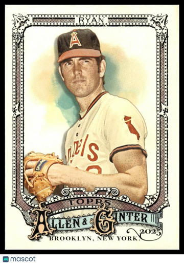2025 Topps Allen & Ginter Nolan Ryan #63