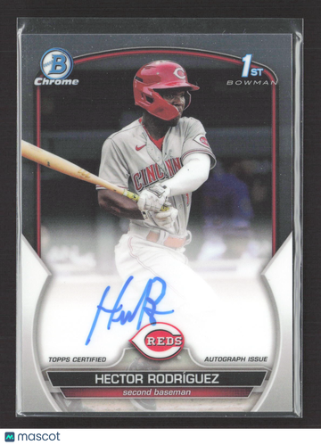 2023 Topps Bowman Chrome Hector Rodríguez #CPA-HRO 1st Bowman