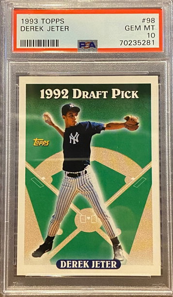 1993 Topps Derek Jeter #98 PSA 10 GEM MINT