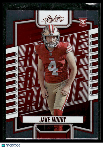 2023 Panini Absolute Jake Moody #188 Red