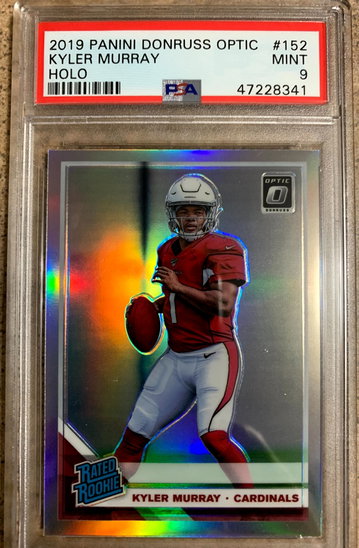 2019 Kyler Murray Optic Holo PSA 9