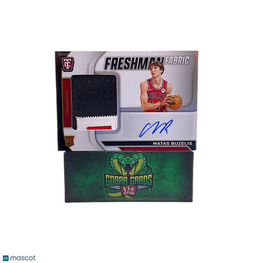 2024-25 Panini Totally Certified Matas Buzelis #FFS-BUZ Freshman Fabric /25 RC Patch