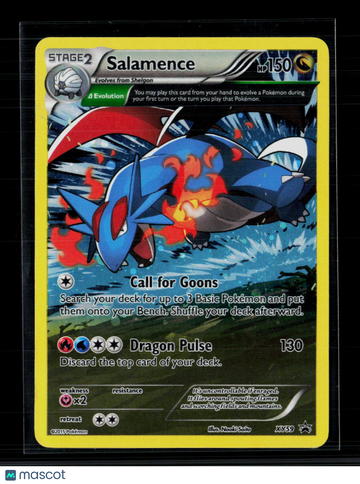 2015 XY Salamence Holo Black Star Promo #XY59