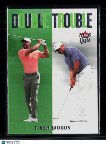 2026 Fleer Ultra Double Trouble Tiger Woods #DT-1