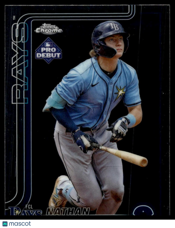 2025 Topps Pro Debut Nathan Flewelling #PDC-106 Chrome