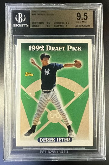 1993 Topps #98 Derek Jeter Rookie RC BGS 9.5