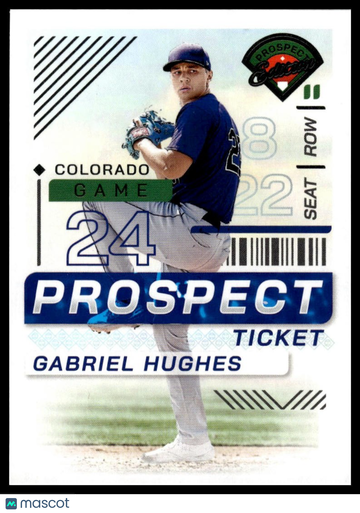 2024 Panini Prospect Edition Gabriel Hughes #177