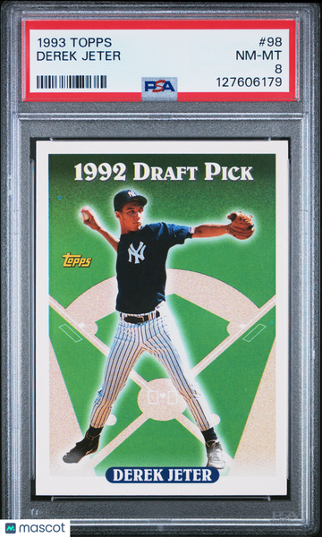 1993 Topps Derek Jeter #98 PSA 8