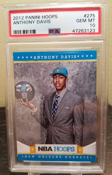 Anthony Davis 2012 hoops rookie 