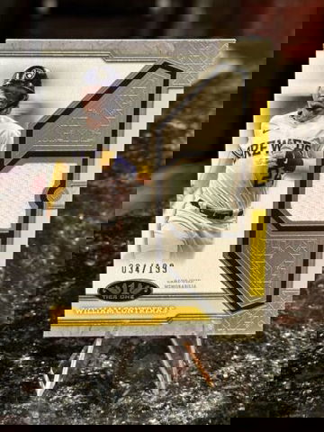 2024 Topps Tier One WILLIAM CONTRERAS Relic #/199 #T1R-WC Milwaukee Brewers