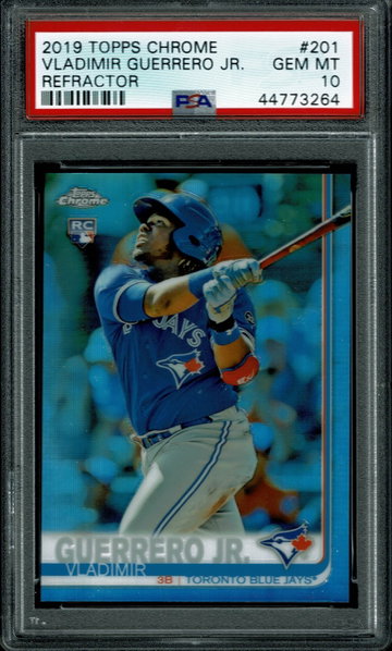 2019 Topps Chrome Vladmimir Guerrero Jr. Refractor