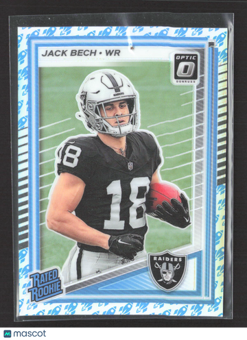 2025 Panini Donruss Optic Prizm Jack Bech #211 Rocket