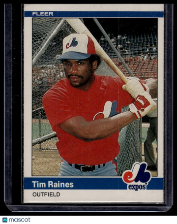 1984 Fleer Tim Raines #281