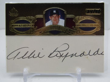 ALLIE REYNOLDS 2006 UD SP LEGENDARY CUTS AUTOGRAPH AUTO #34/40! YANKEES!!