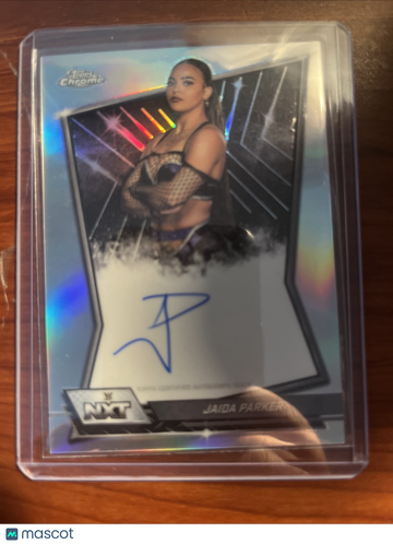 2026 Topps Chrome WWE Jaida Parker #NXT-JAI Chrome Refractor Parallel/Variety Topps