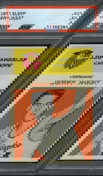 1961 Fleer #43 Jerry West