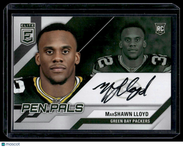 2024 Donruss Elite MarShawn Lloyd #PAL-MLL Pen Pals AU