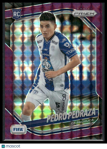 2025 Panini Prizm FIFA Soccer Pedro Pedraza #155 Purple /185 RC