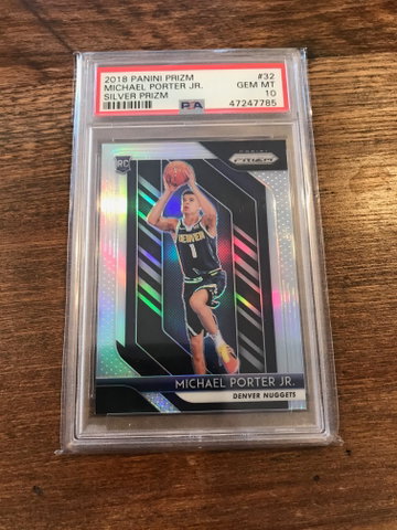 Michael Porter Jr. Silver Prizm 2018 32