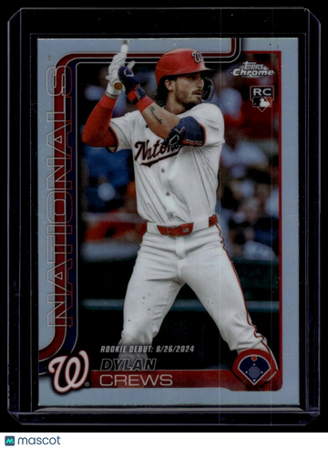2025 Topps Chrome Update Dylan Crews #USC190 Refractors