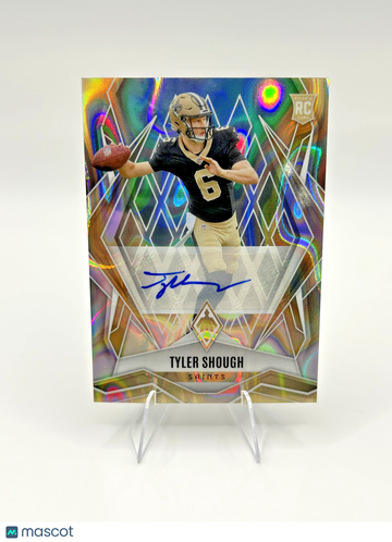 2025 Panini Phoenix Tyler Shough #169 Lava Auto Rookie Panini Authentic New Orleans Saints
