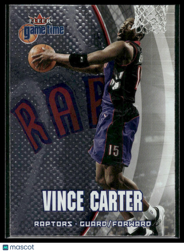 2000-01 Fleer Game Time Vince Carter #1