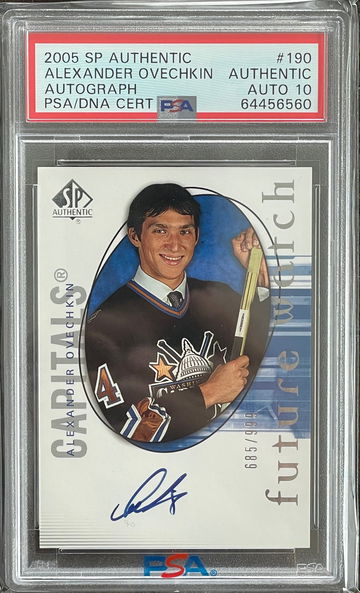 2005 SP Authentic Future Watch Auto SPA FWA /999 PSA 10 Auto Rookie Card RC /999
