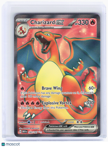 Scarlet & Violet 151 Charizard ex Foil Ultra Rare (Lightly Played) #183/165