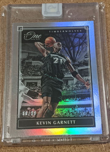 2019-20 PANINI ONE and ONE 🏀 KEVIN GARNETT HOF LEGEND /99 TIMBERWOLVES SP 🔥
