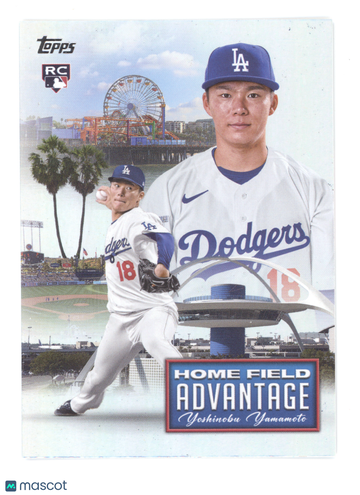 2024 Topps Home Field Advantage Yoshinobu Yamamoto #HFA-20 RC